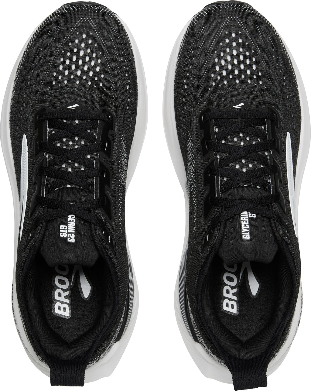 Brooks Glycerin GTS 23 Womens Running Shoes - Black