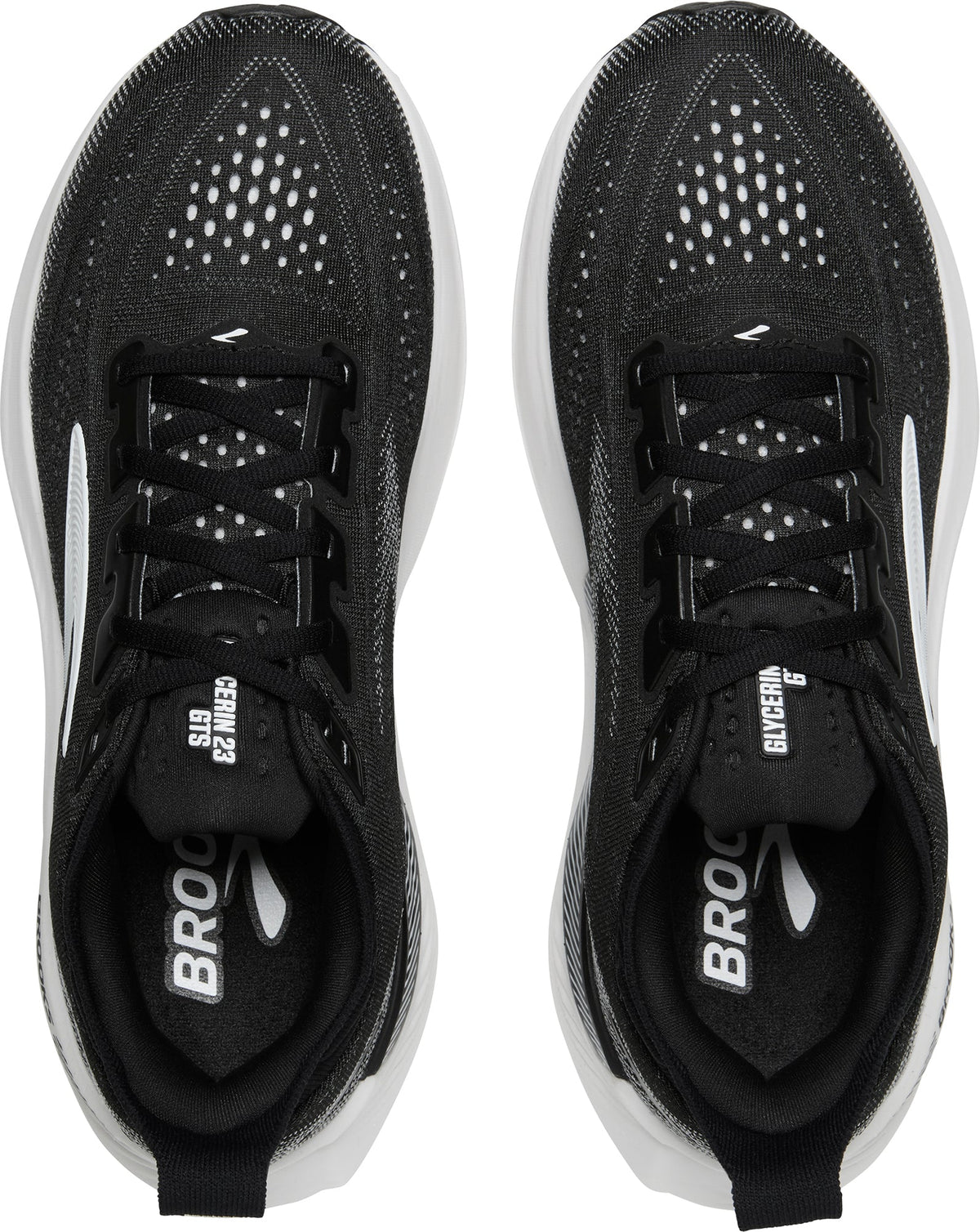 Brooks Glycerin GTS 23 Womens Running Shoes - Black