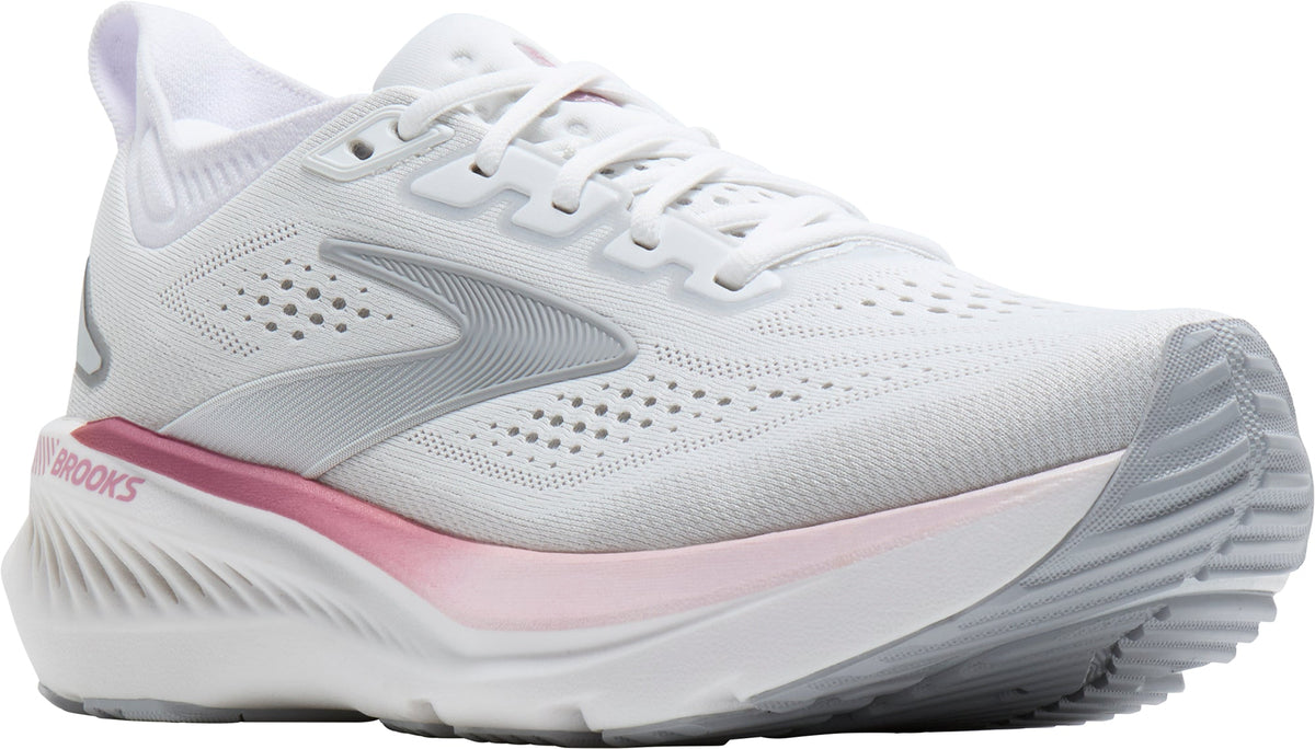 Brooks Glycerin GTS 23 Womens Running Shoes - White