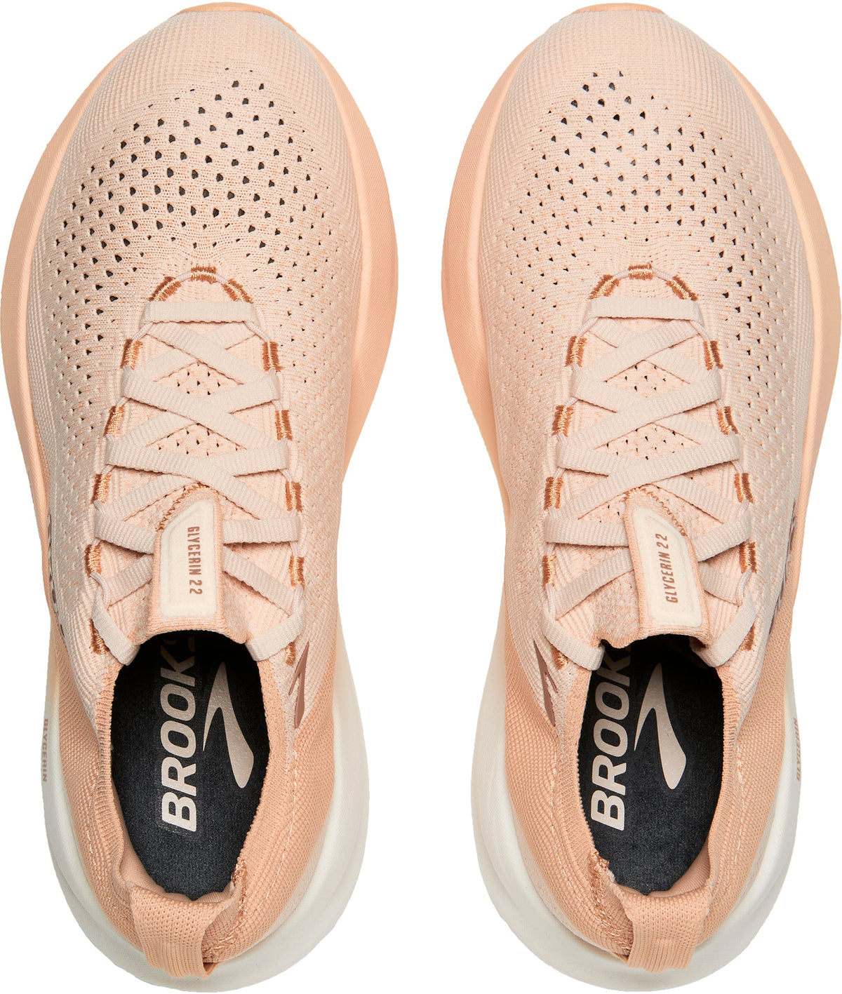 Brooks Glycerin StealthFit 22 Womens Running Shoes - Orange