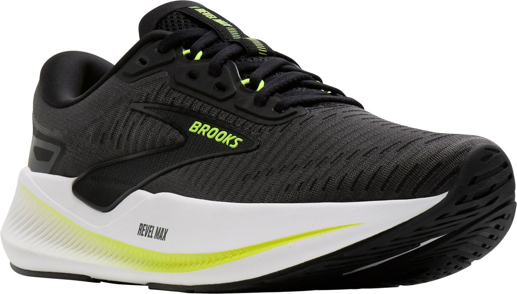 Brooks Revel Max Mens Running Shoes - Black