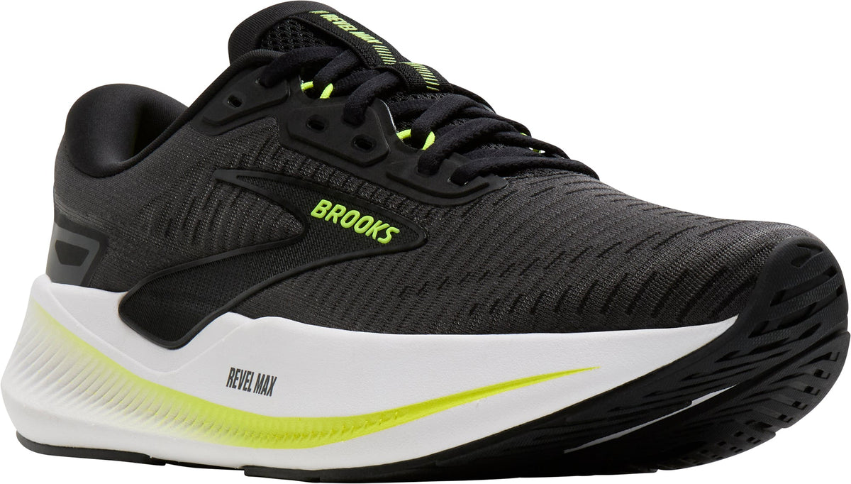 Brooks Revel Max Mens Running Shoes - Black