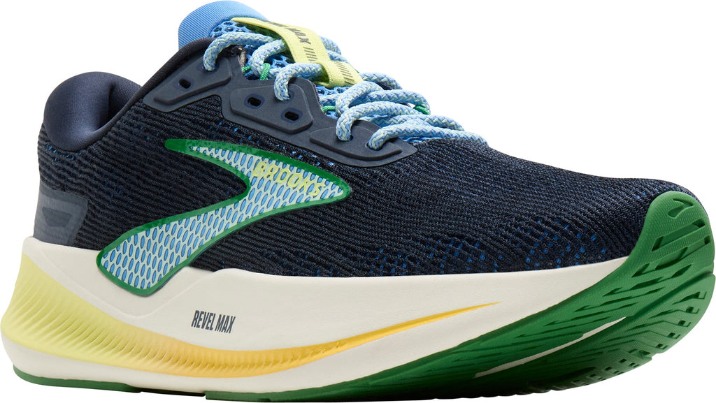 Brooks Revel Max Mens Running Shoes - Blue