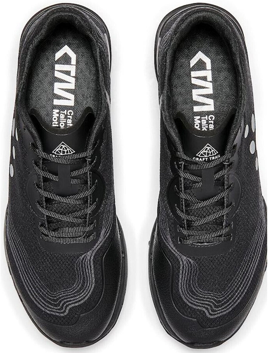 Craft OCRxCTM Vibram Elite Mens Trail Running Shoes - Black