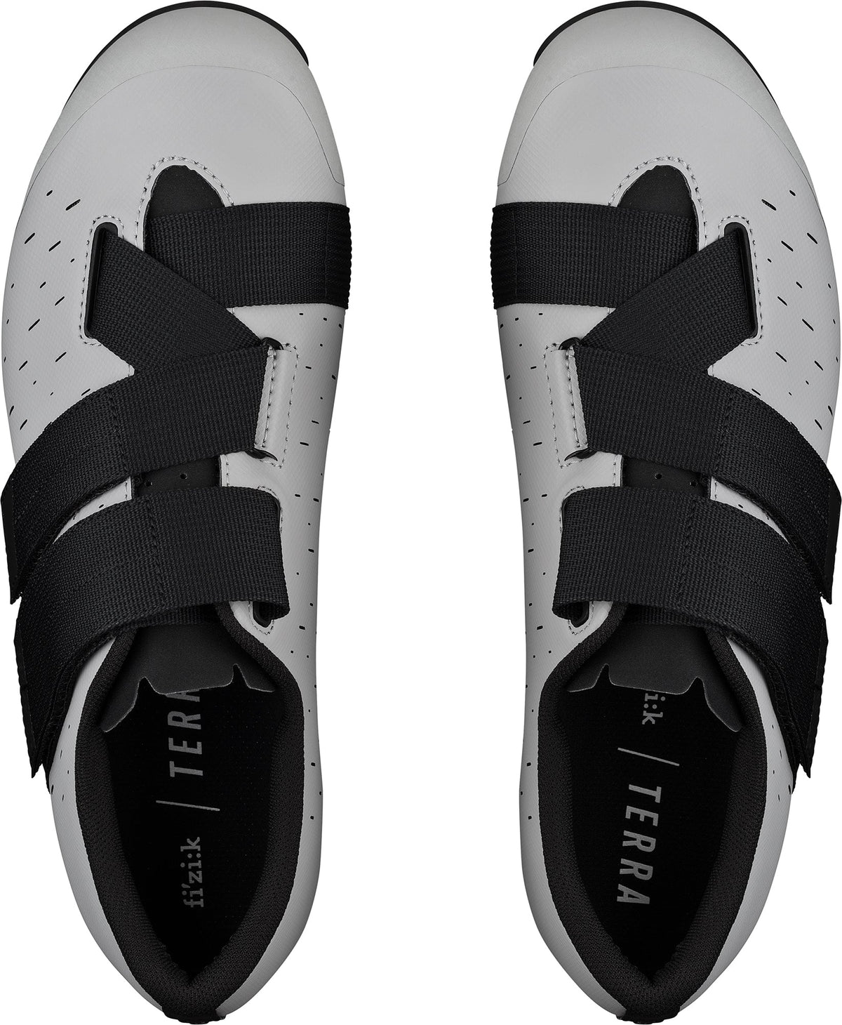 Fizik X4 Terra Powerstrap Mens Road Cycling Shoes - Grey