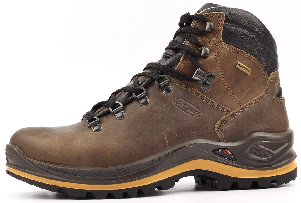 Grisport Aztec WIDE FIT Waterproof Mens Walking Boots - Brown