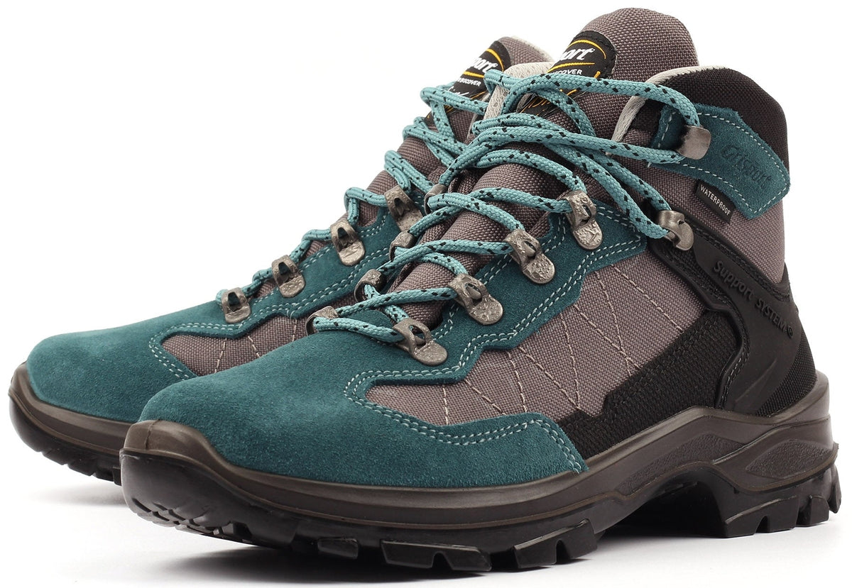 Grisport Excalibur Waterproof Womens Walking Boots - Blue