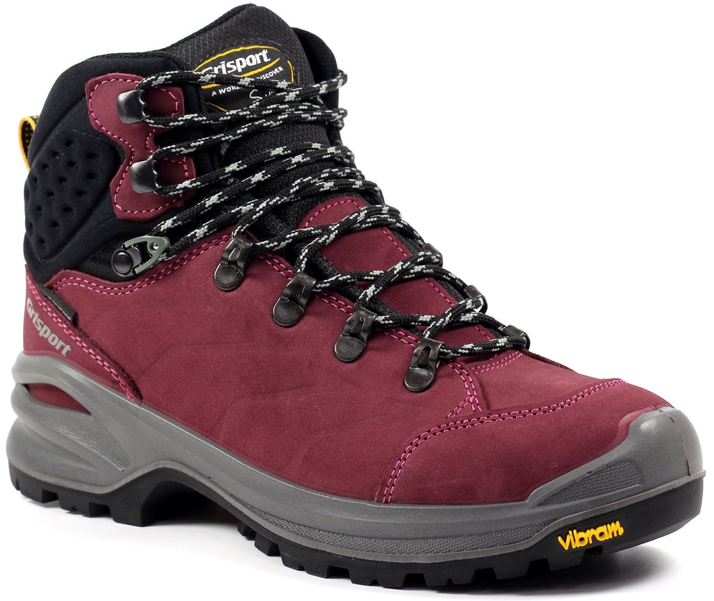 Grisport Lynx Waterproof Womens Walking Boots - Red