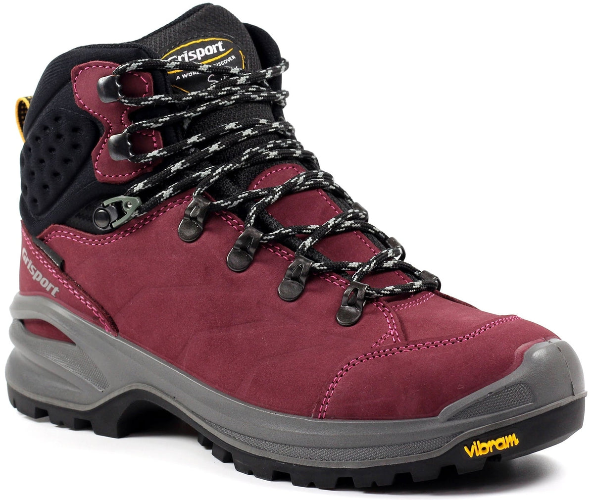 Grisport Lynx Waterproof Womens Walking Boots - Red