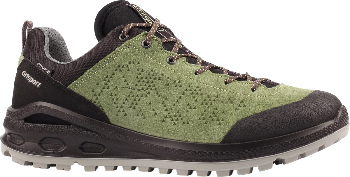 Grisport Phoenix Waterproof Mens Walking Shoes - Green