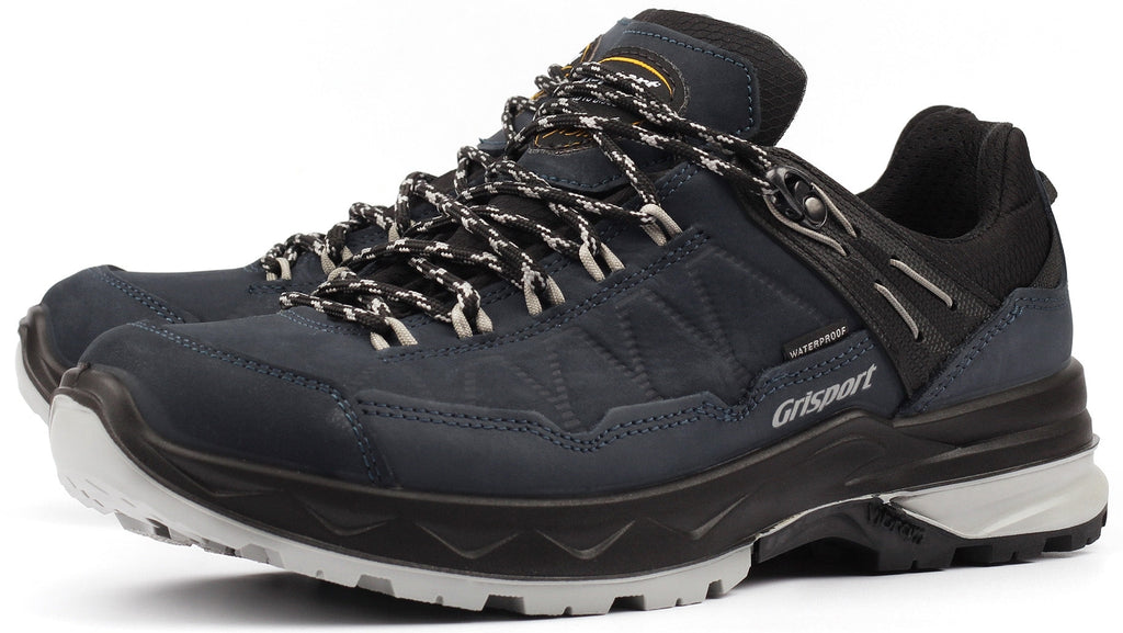 Grisport Spur Waterproof Mens Walking Shoes - Blue