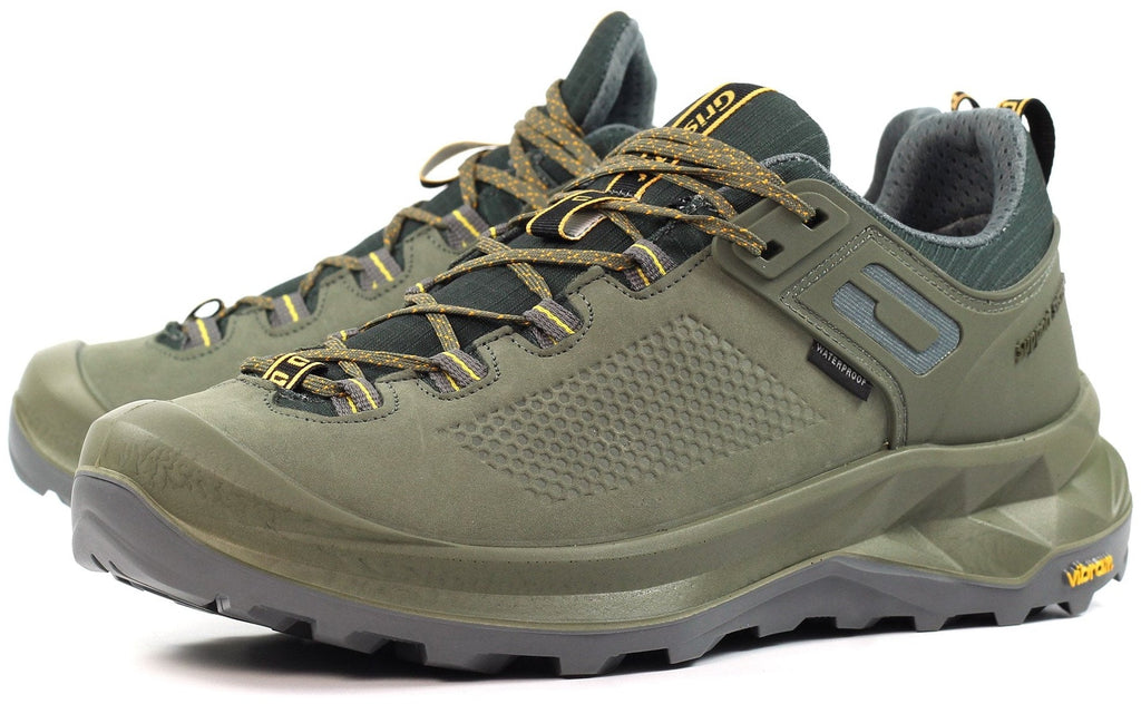Grisport Vent Waterproof Mens Walking Shoes - Green