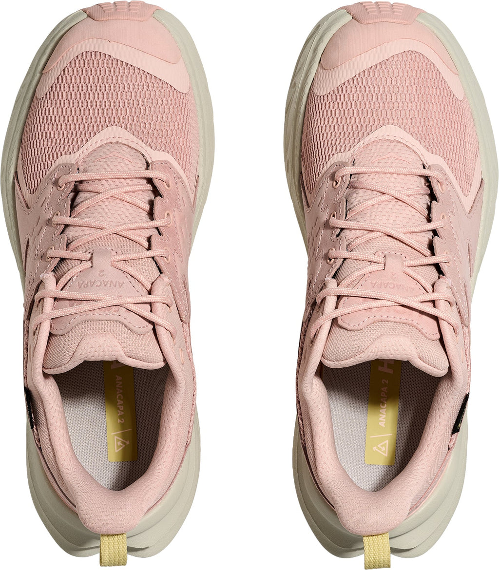 Hoka Anacapa 2 Low GORE-TEX Womens Walking Shoes - Pink