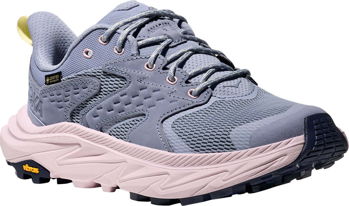 Hoka Anacapa 2 Low GORE-TEX Womens Walking Shoes - Blue