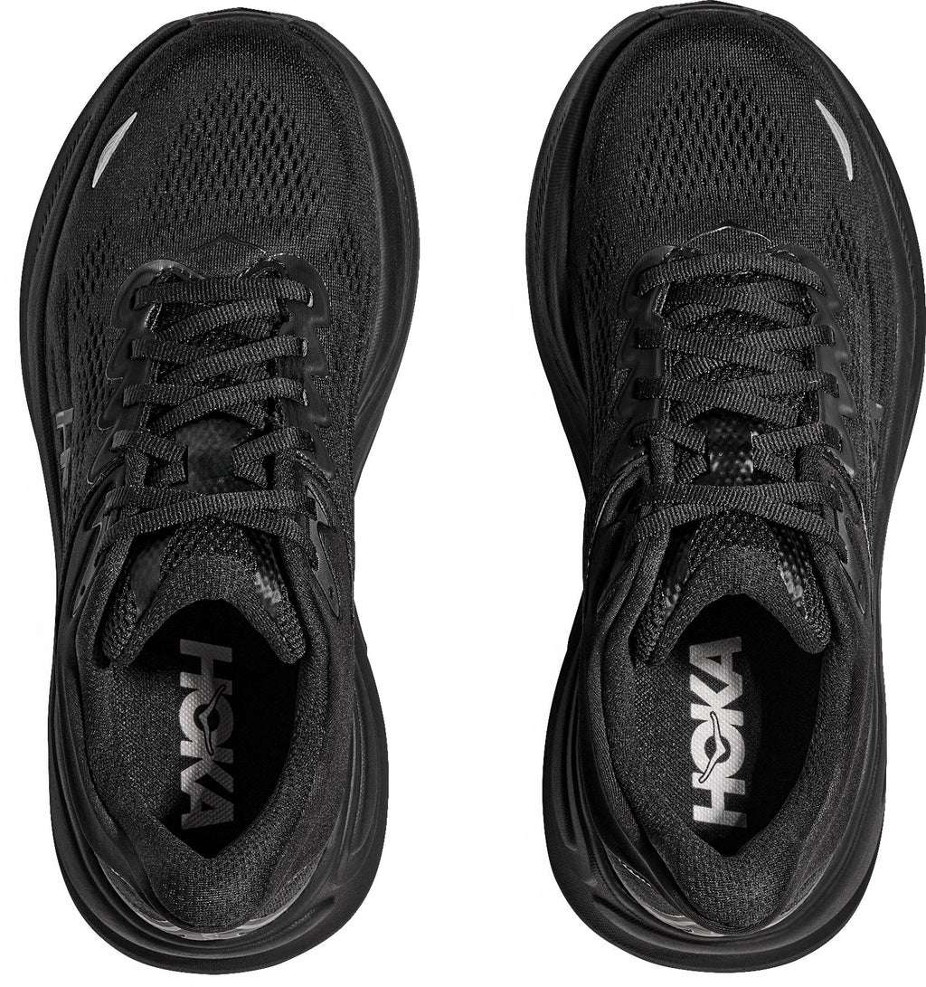 Hoka Bondi 9 Mens Running Shoes - Black