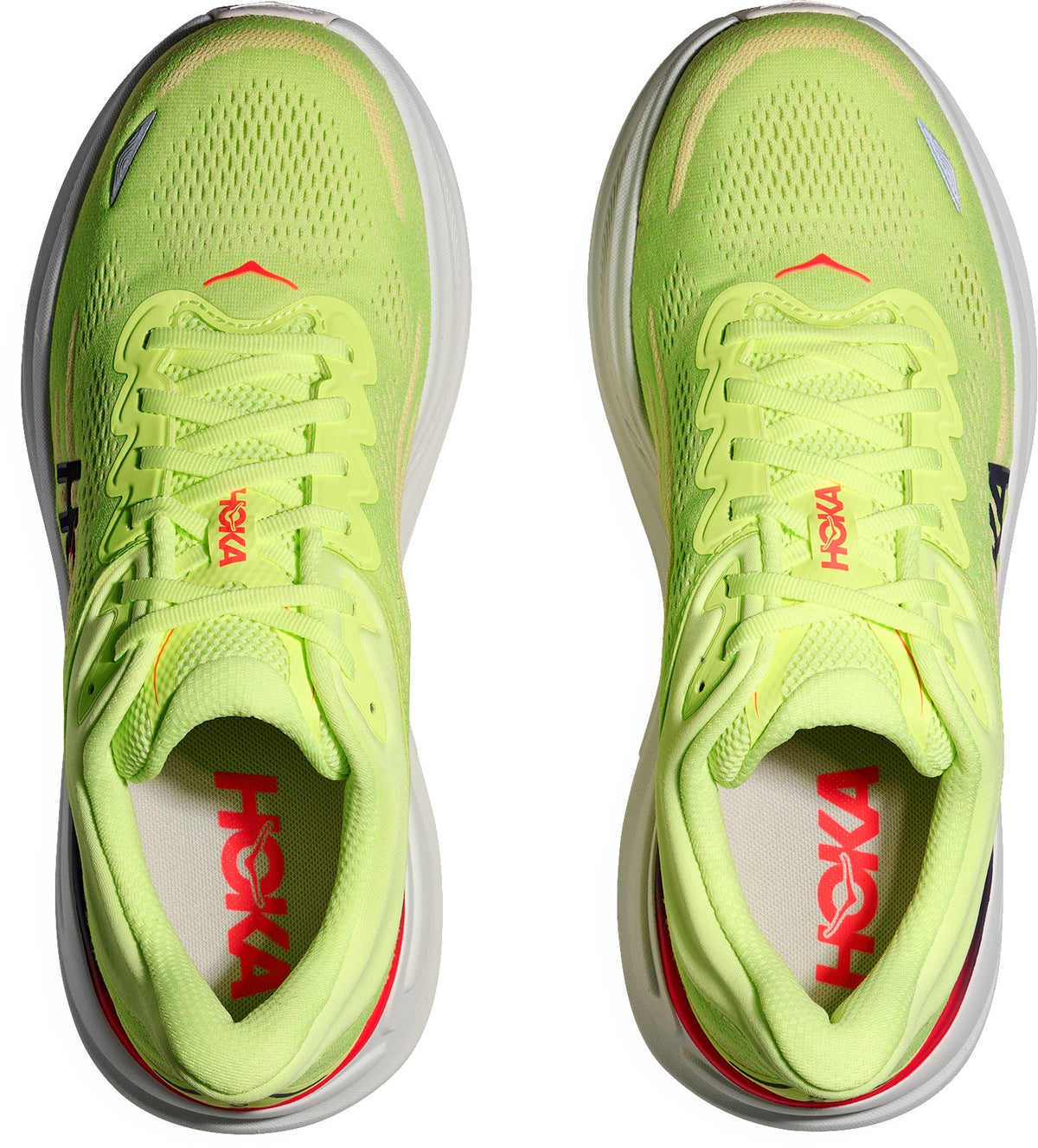 Hoka Bondi 9 Mens Running Shoes - Yellow