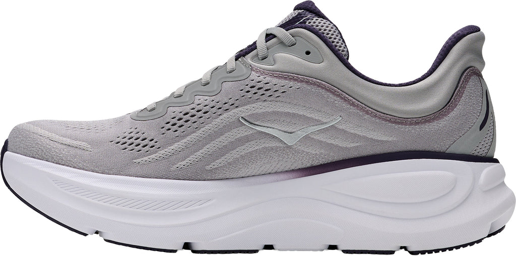 Hoka Bondi 9 Mens Running Shoes - Grey