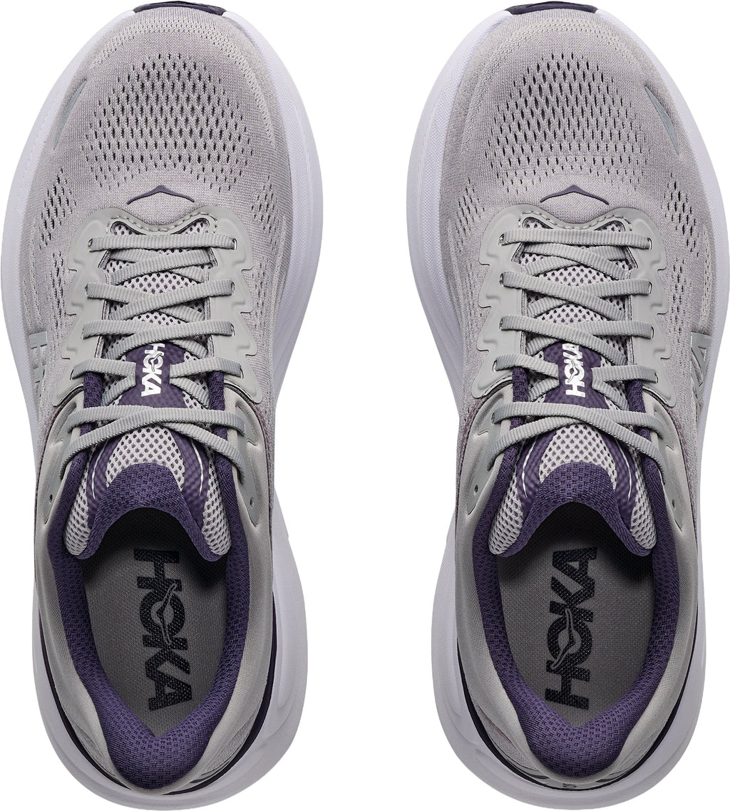 Hoka Bondi 9 Mens Running Shoes - Grey
