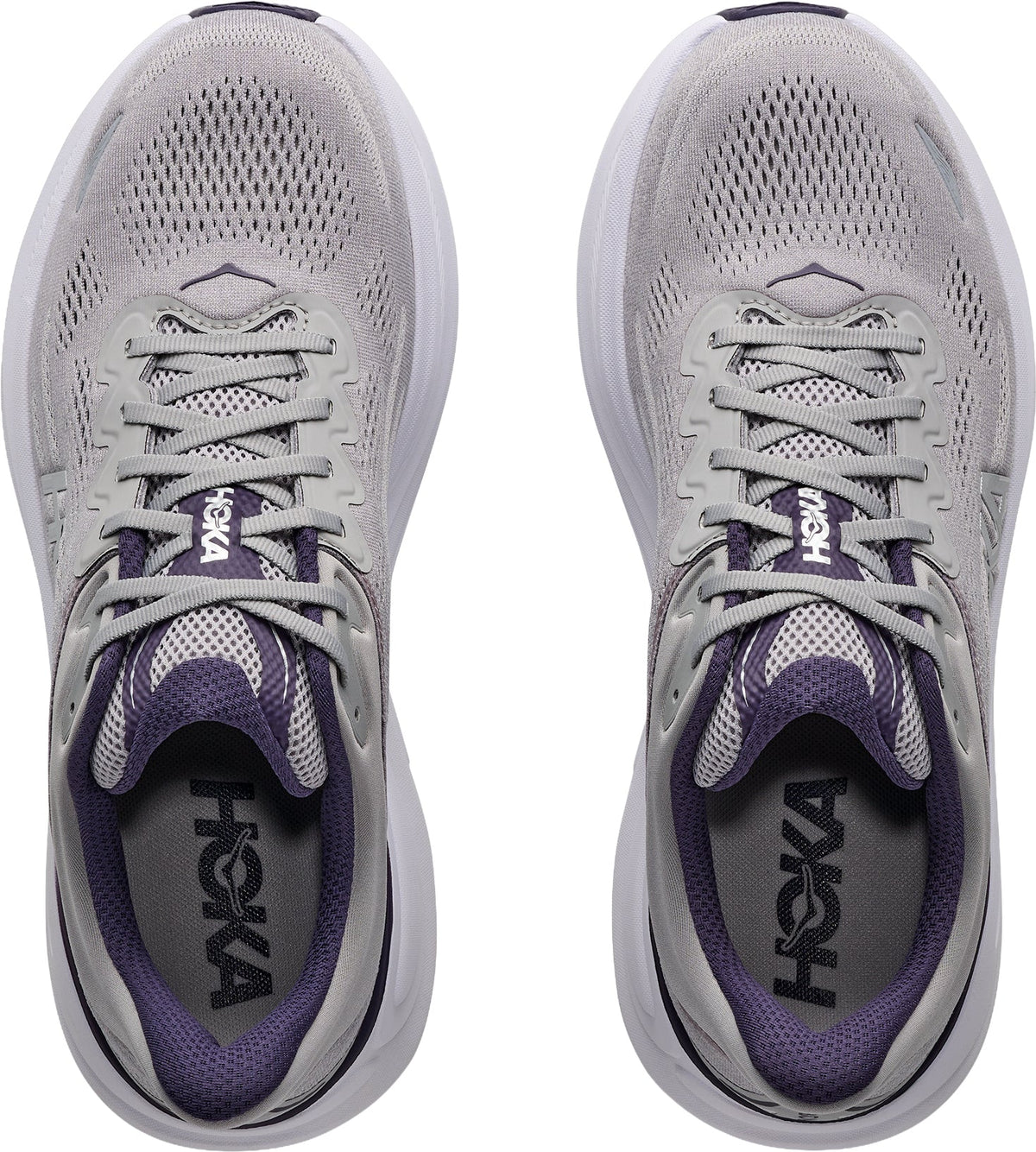 Hoka Bondi 9 Mens Running Shoes - Grey