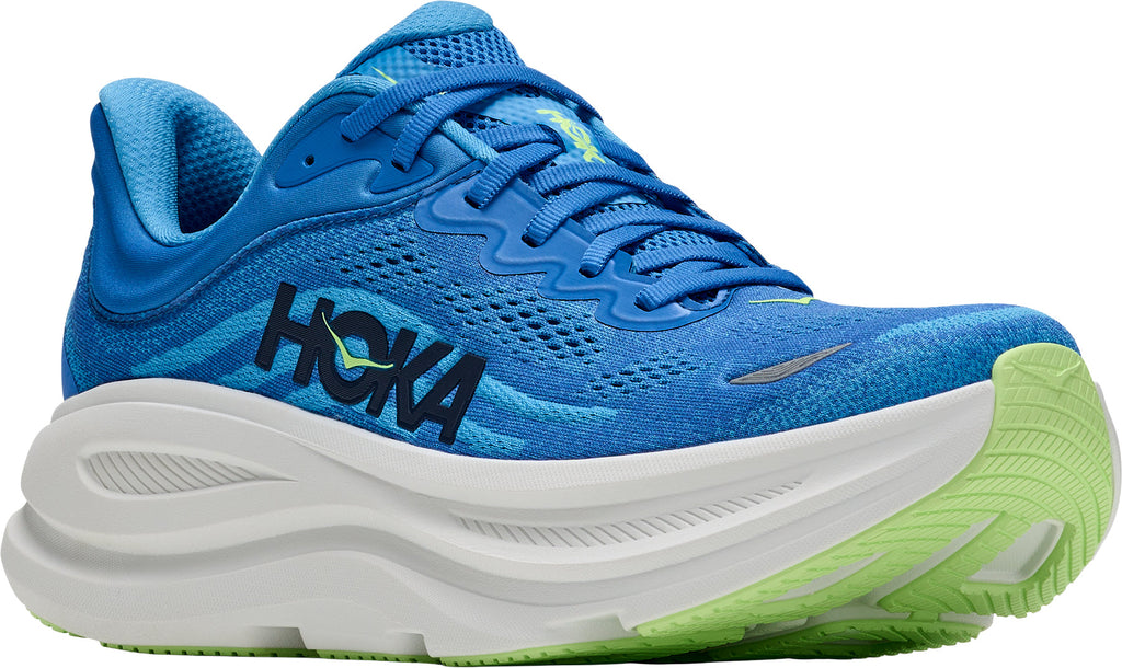 Hoka Bondi 9 WIDE FIT Mens Running Shoes - Blue