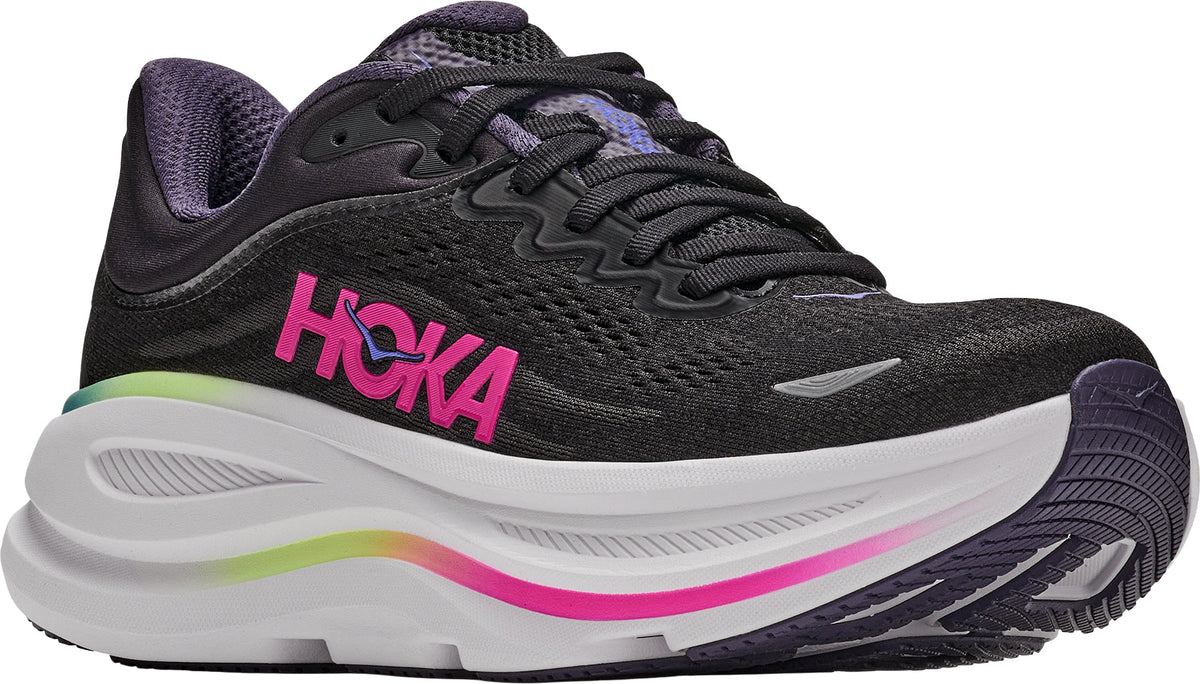 Hoka Bondi 9 Womens Running Shoes - Black