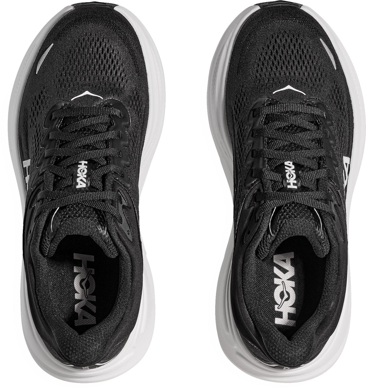 Hoka Bondi 9 Womens Running Shoes - Black