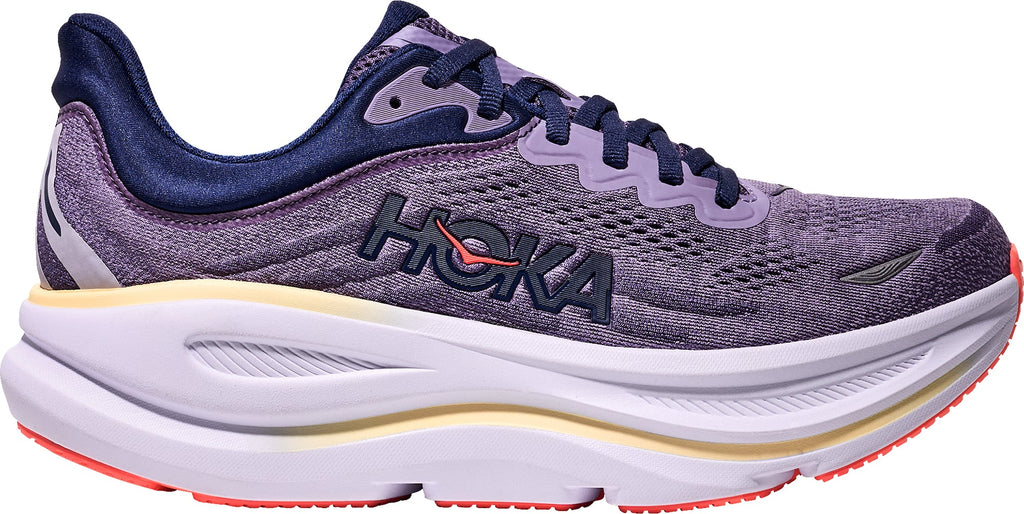 Hoka Bondi 9 Womens Running Shoes - Purple