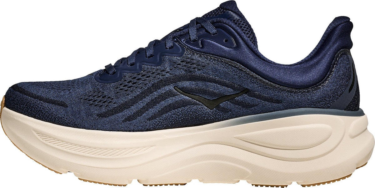 Hoka Bondi 9 WIDE FIT Mens Running Shoes - Blue