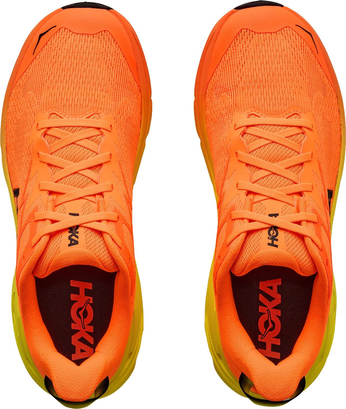 Hoka Challenger 8 WIDE FIT Mens Trail Running Shoes - Orange