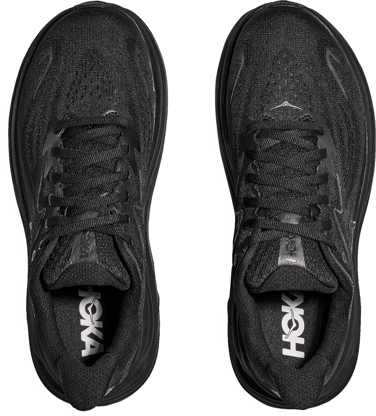 Hoka Clifton 10 Mens Running Shoes - Black
