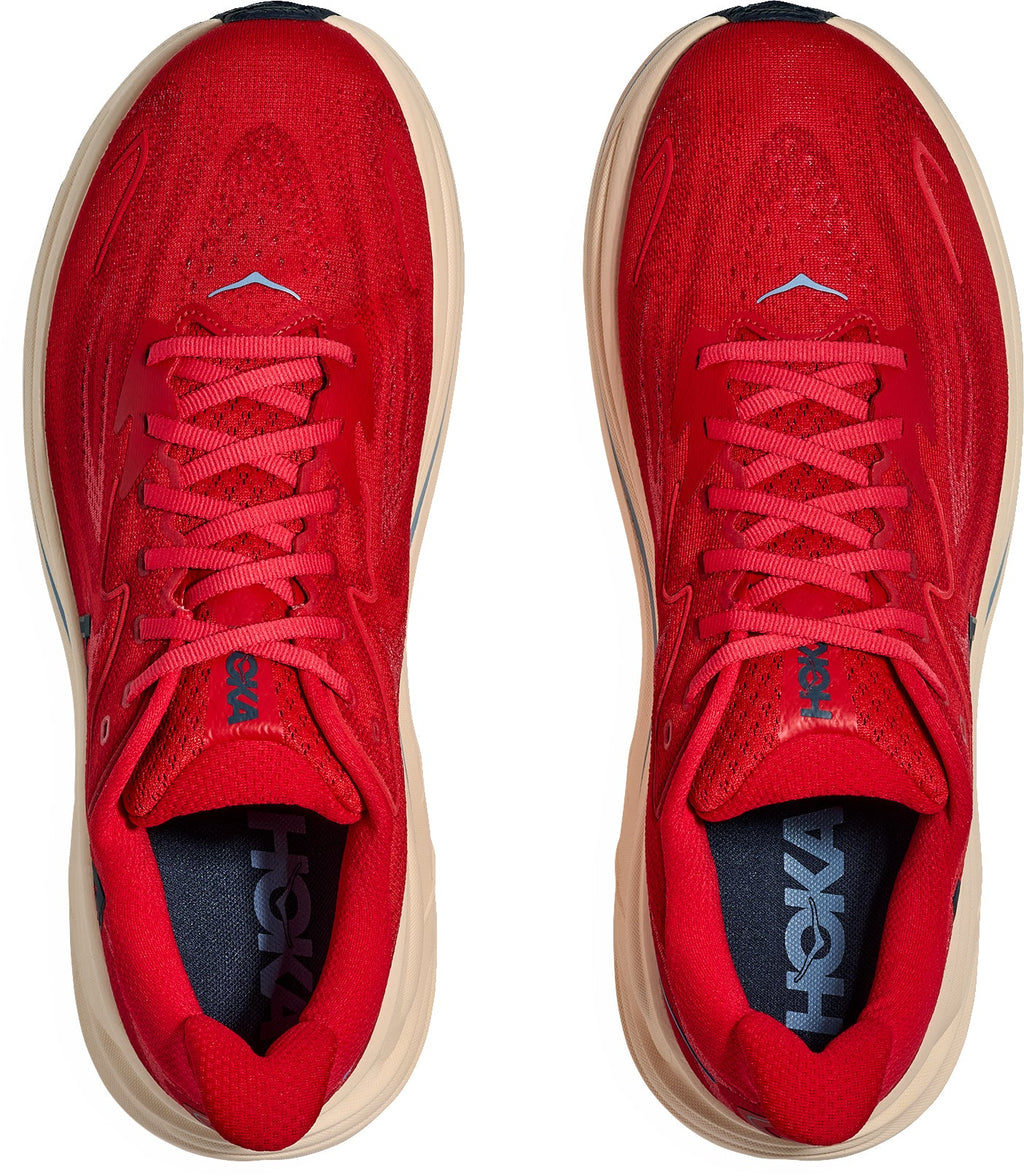 Hoka Clifton 10 Mens Running Shoes - Red