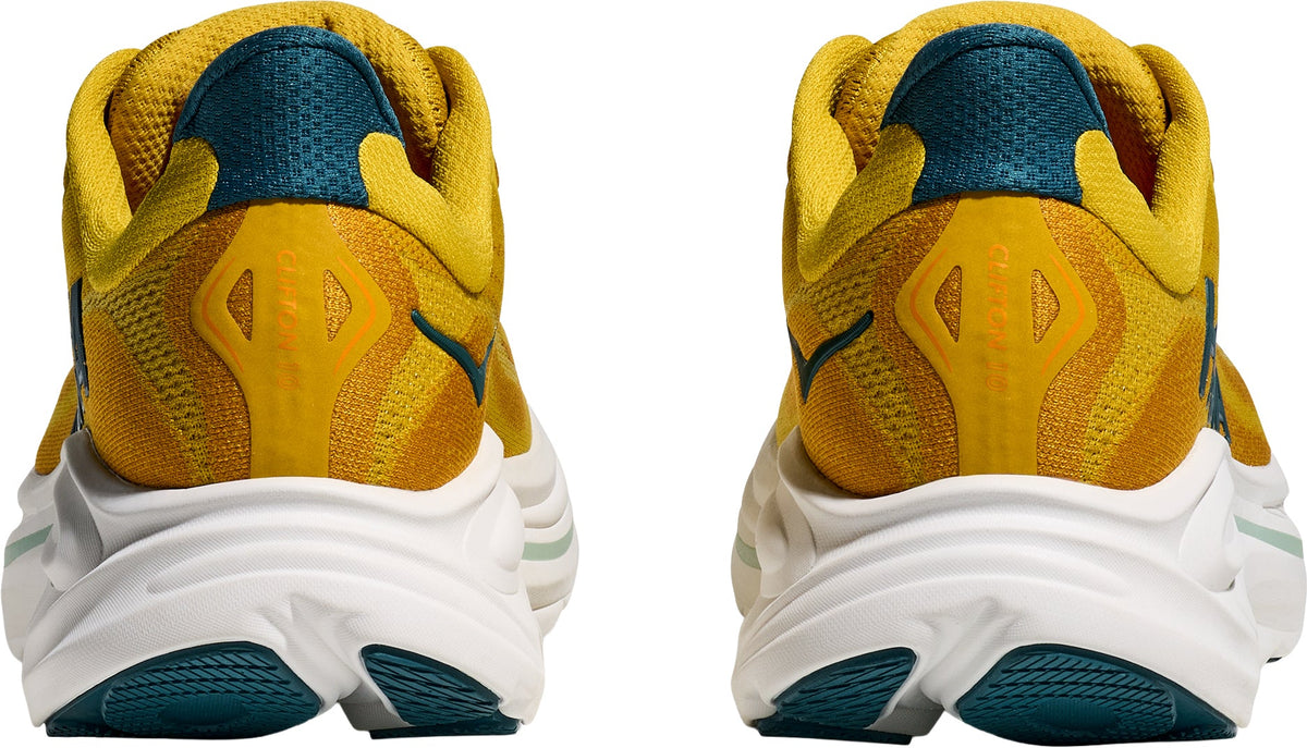 Hoka Clifton 10 Mens Running Shoes - Yellow