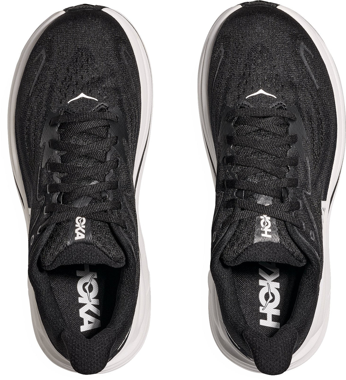 Hoka Clifton 10 Womens Running Shoes - Black