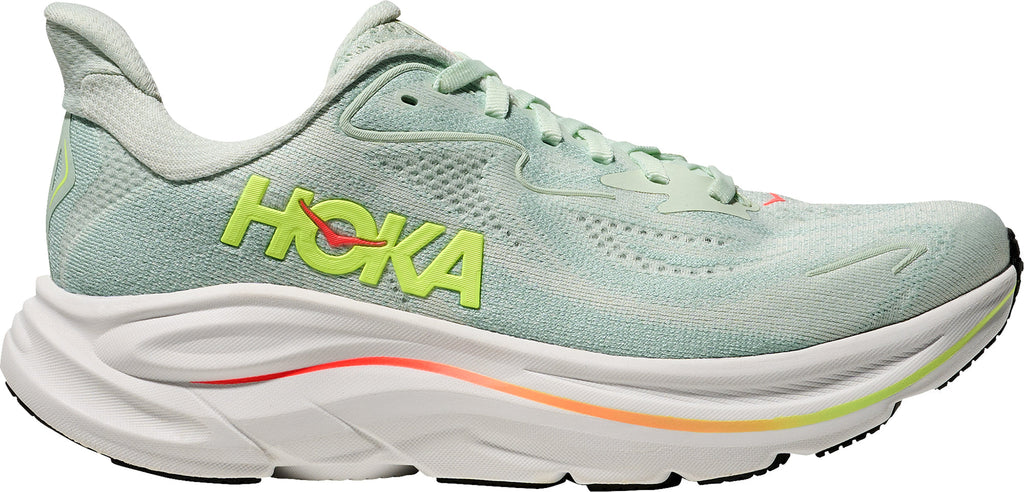 Hoka Clifton 10 Womens Running Shoes - Green