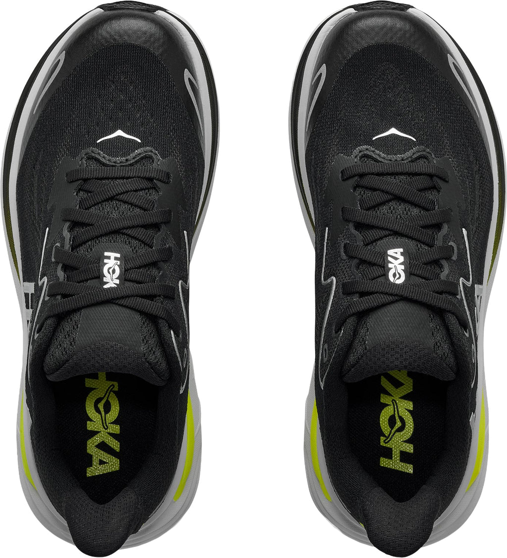 Hoka Cliftion 10 Junior Running Shoes - Black