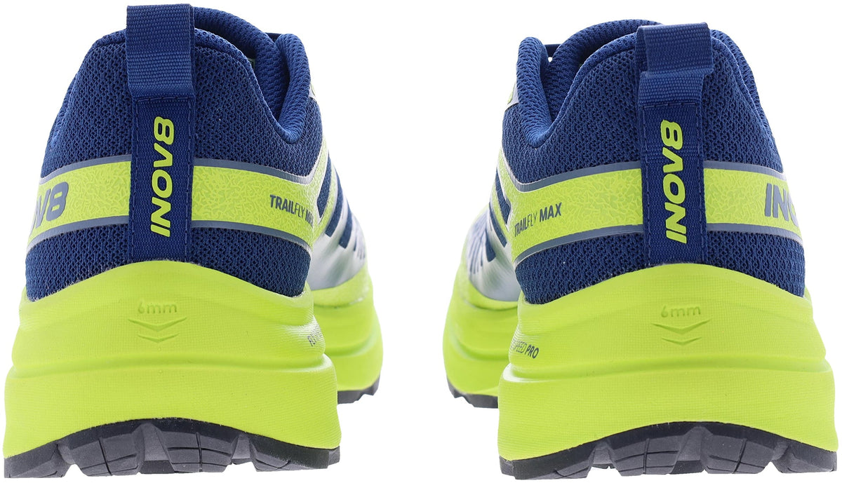 Inov8 TrailFly Max WIDE FIT Mens Trail Running Shoes - Blue