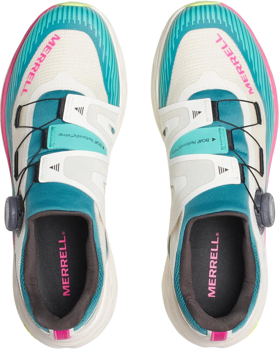 Merrell Agility Peak 6 BOA Mens Trail Running Shoes - White