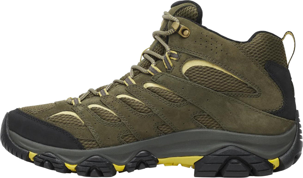 Merrell Moab 3 Mid GORE-TEX Mens Walking Boots - Green