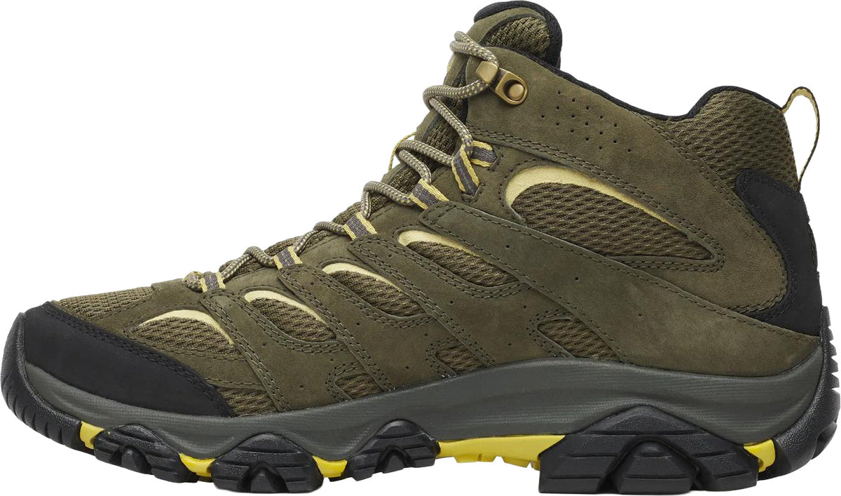 Merrell Moab 3 Mid GORE-TEX Mens Walking Boots - Green