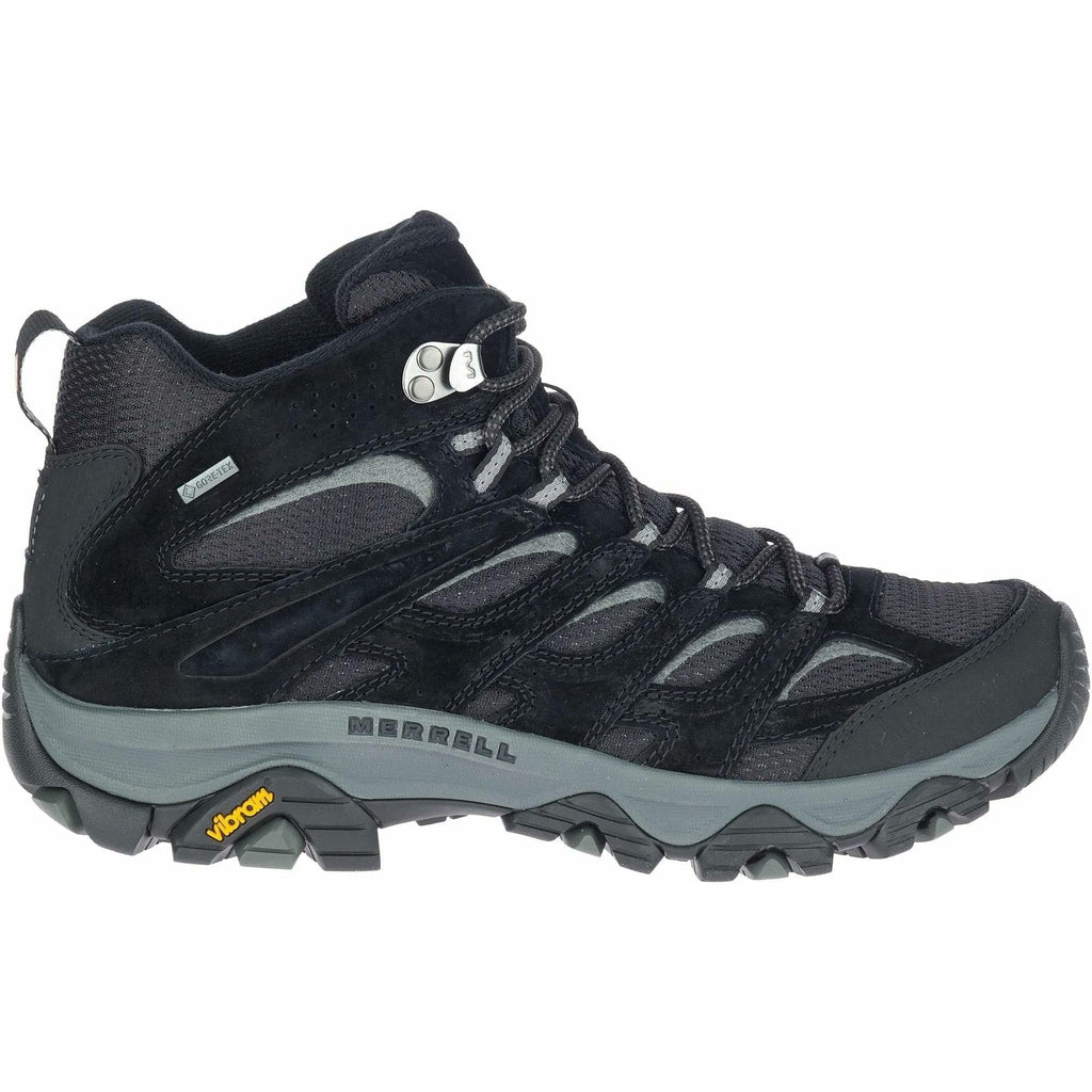Merrell Moab 3 Mid GORE-TEX Mens Walking Boots - Black