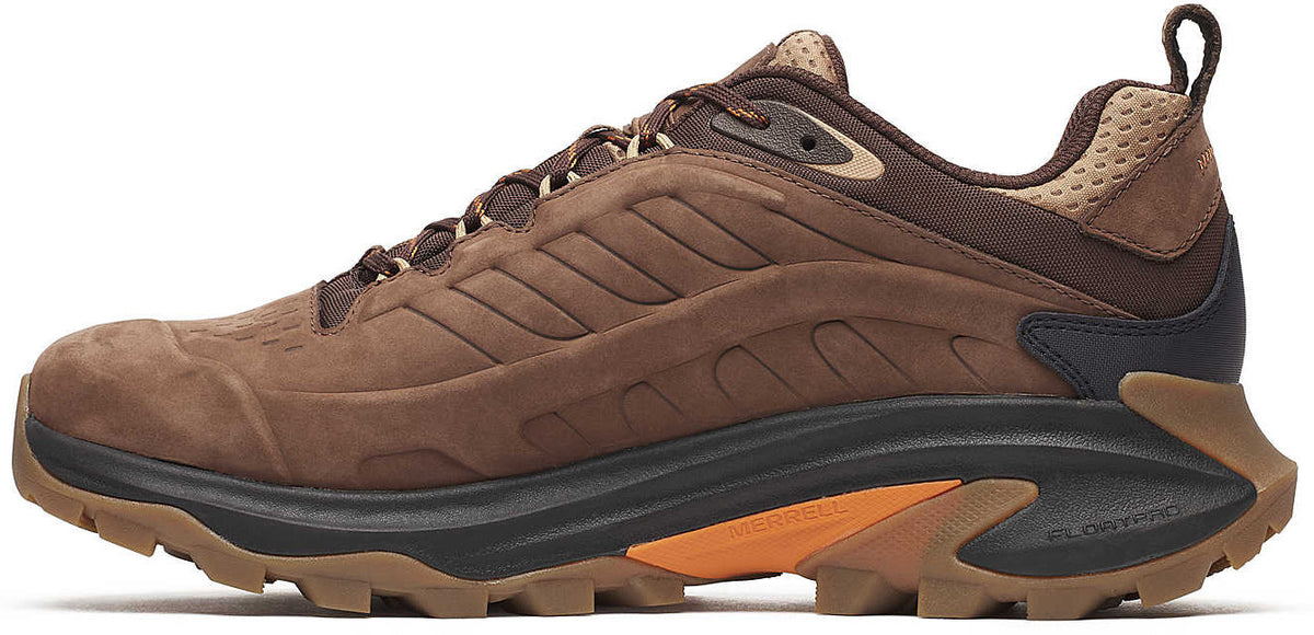 Merrell Moab Speed 2 Leather Waterproof Mens Walking Shoes - Brown