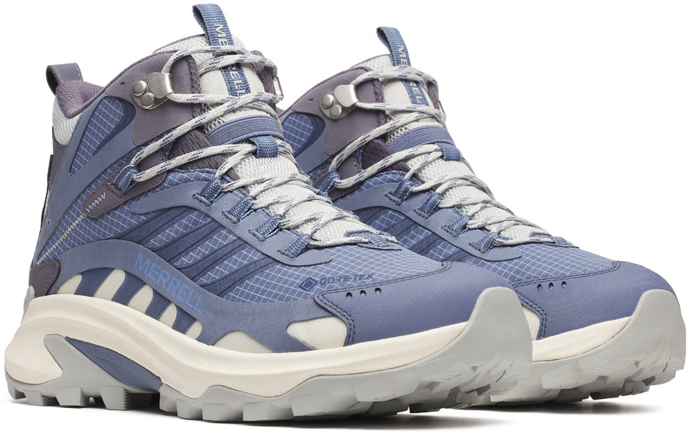 Merrell Moab Speed 2 Mid GORE-TEX Mens Walking Boots - Blue