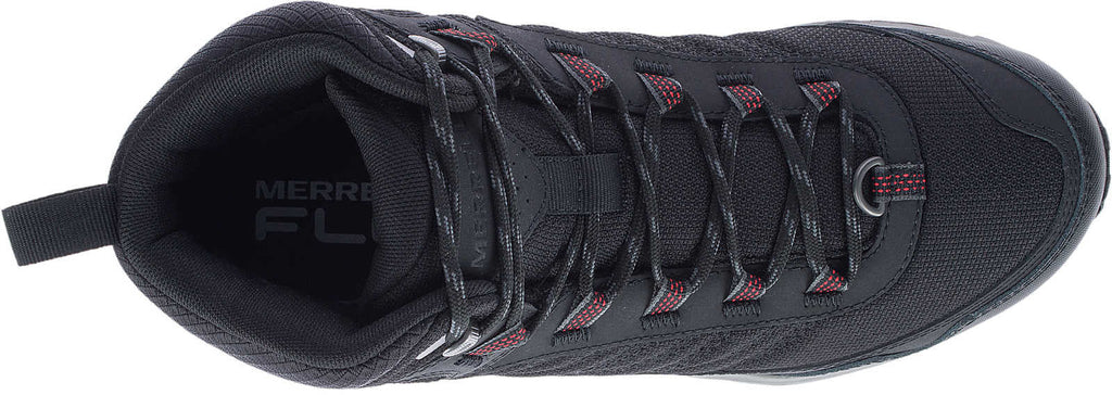 Merrell Moab Speed Thermo Spike Mid Waterproof Mens Walking Boots - Black