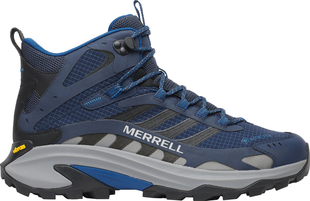 Merrell Moab Speed 2 Mid GORE-TEX Mens Walking Boots - Blue