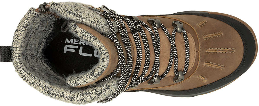 Merrell Siren 4 Thermo Mid Zip Waterproof Womens Walking Boots - Brown