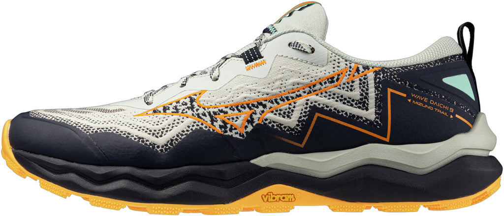 Mizuno Wave Daichi 9 Mens Trail Running Shoes - Grey