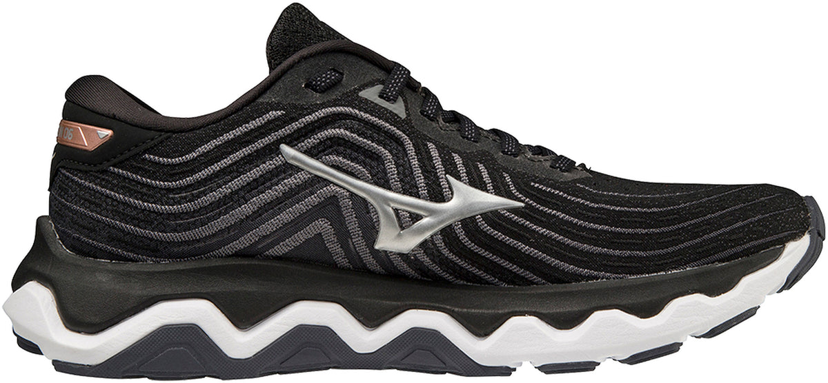 Mizuno Wave Horizon 6 Womens Running Shoes - Black