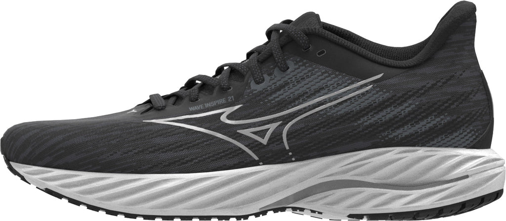 Mizuno Wave Inspire 21 WIDE FIT (D) Womens Running Shoes - Black