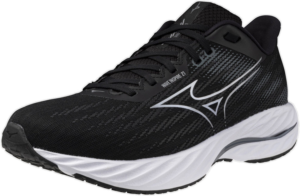 Mizuno Wave Inpsire 21 Mens Running Shoes - Black