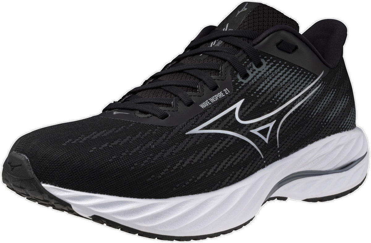 Mizuno Wave Inpsire 21 Mens Running Shoes - Black